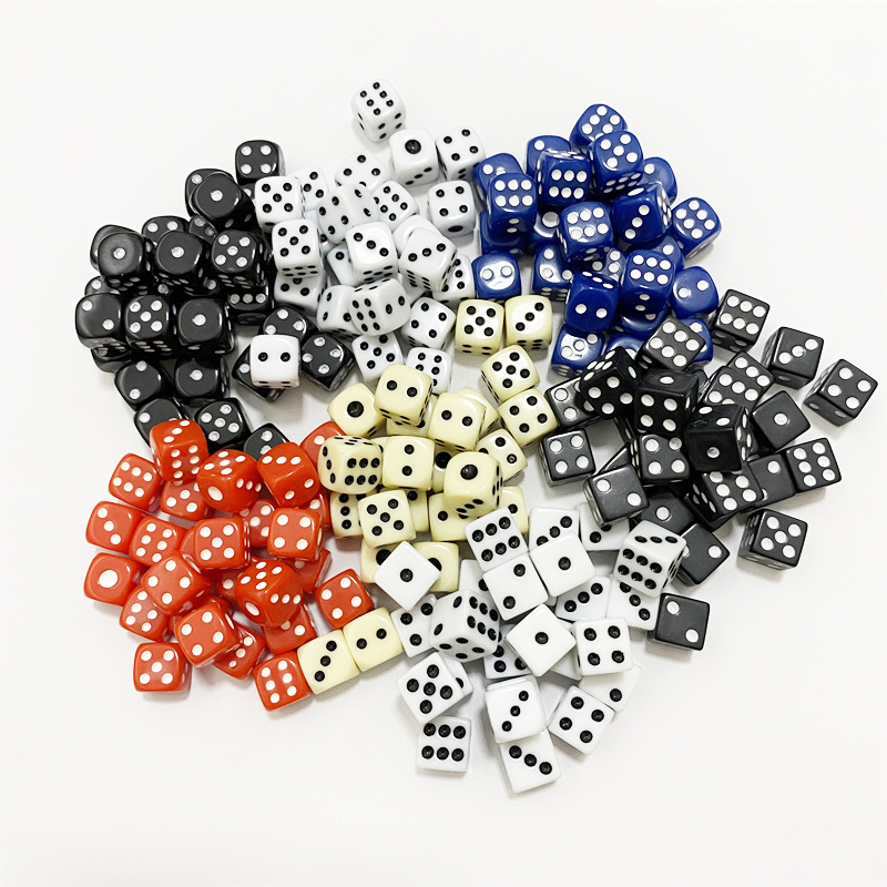 Puzzle Blank White - 50 Miếng 10Mm Acrylic Vuông Điểm