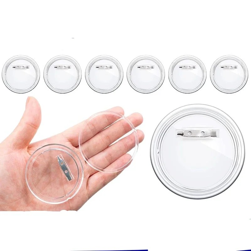 30pcs acrylic blank badge pin  - đánh giá và giá Button Badge Blank