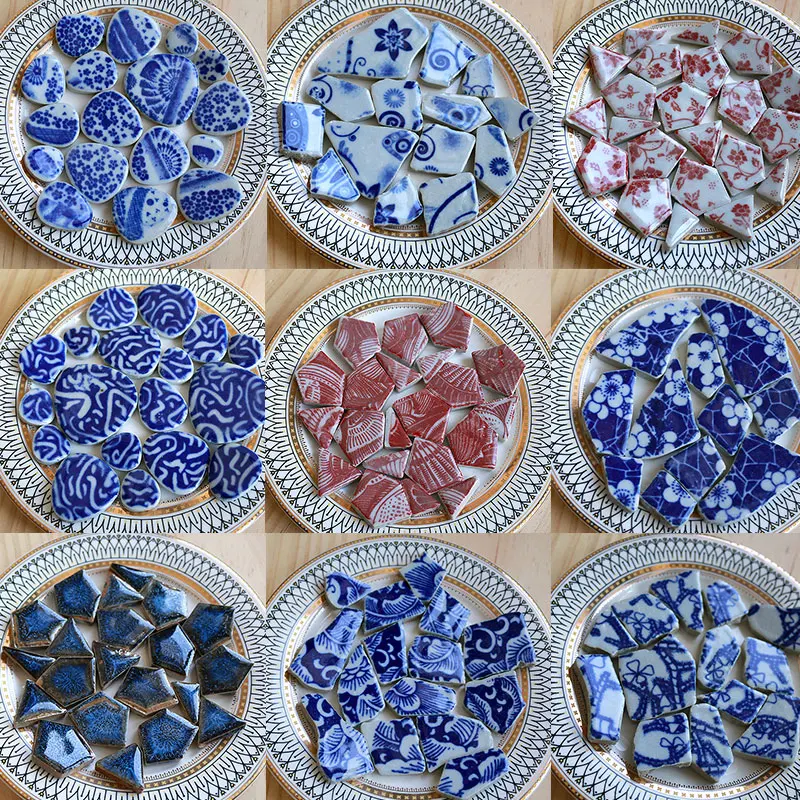 100g Oval Ceramic Mosaic Tiles - đánh giá và giá Ceramic Tile Blank