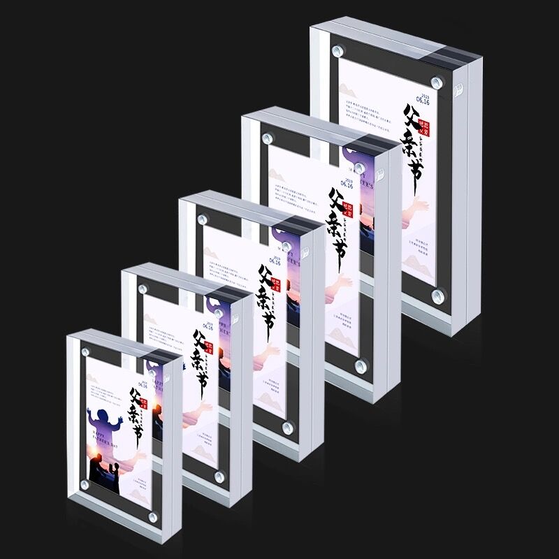 90x55mm Magnetic Acrylic Price - đánh giá và giá Photo Acrylic Block
