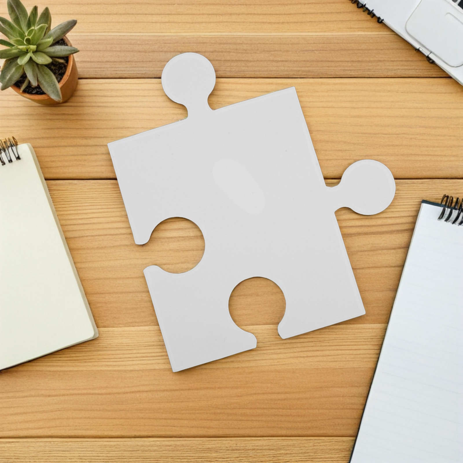 60Pcs Large Blank Puzzle Piece - đánh giá và giá Puzzle Blank White