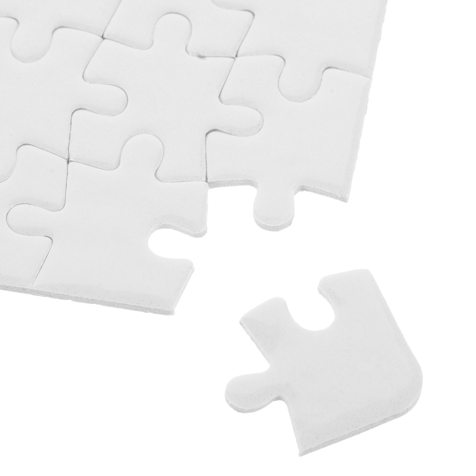 4Sheets Blank Puzzle Pieces Wh - đánh giá và giá Puzzle Blank White