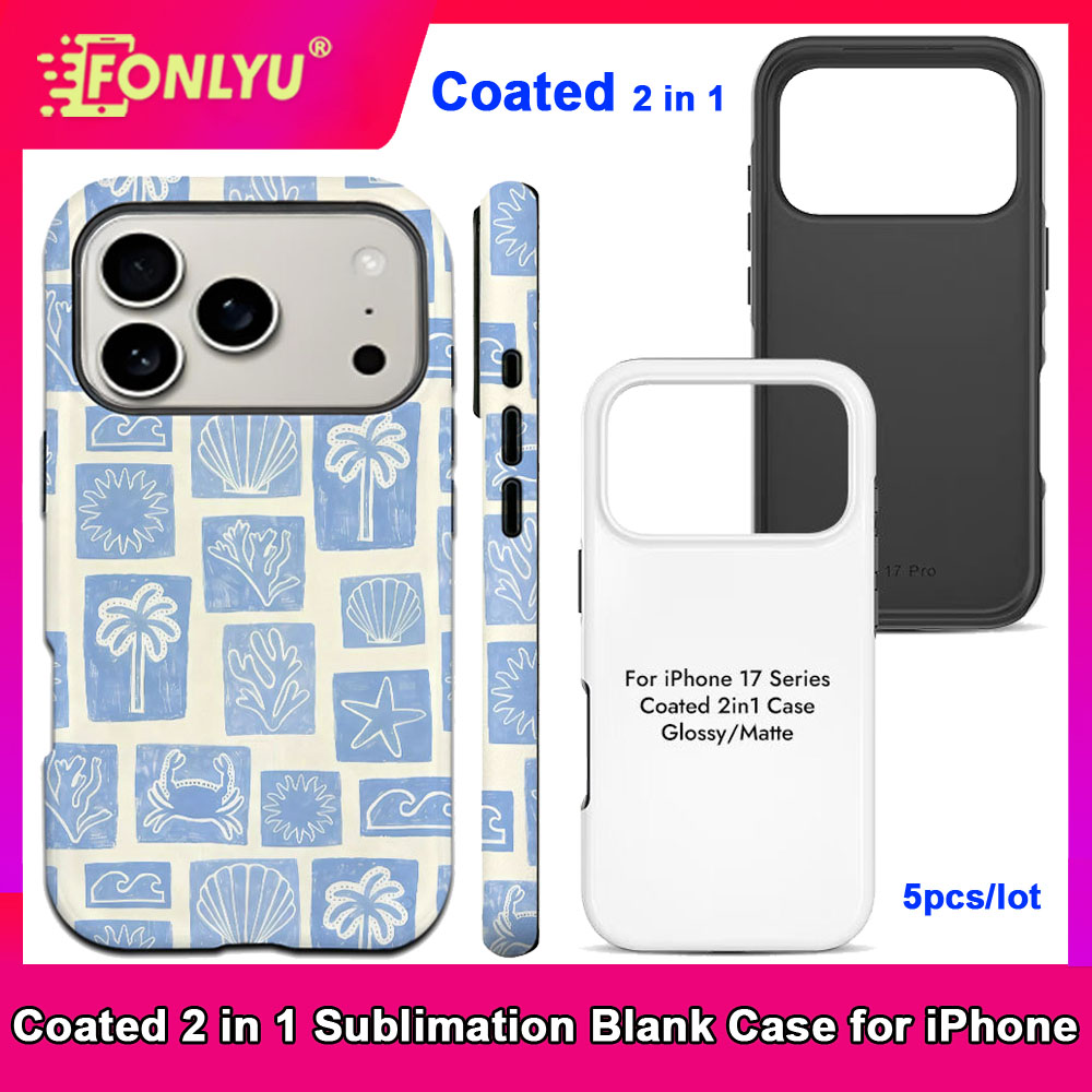 FONLYU 5pcs Coated 2 in 1 Blan - đánh giá và giá Phone Case Blank Print