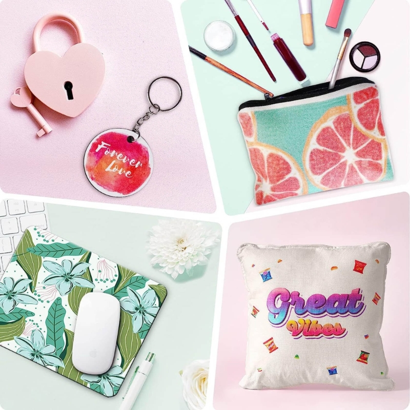 Heart Keychain Set Blank MDF S - đánh giá và giá Mouse Pad Blank Sublimation