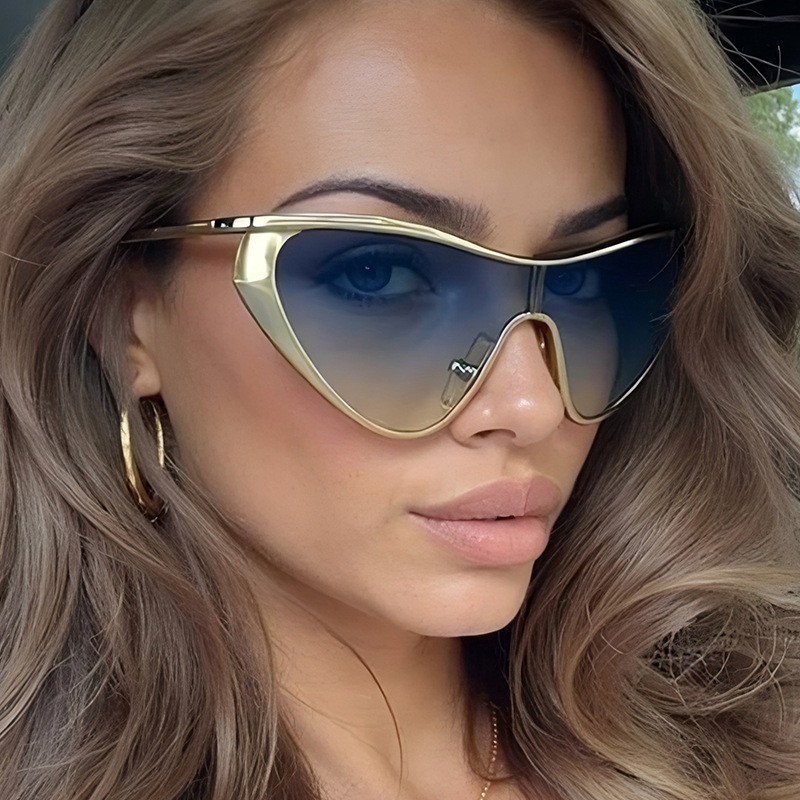 Rimless Y2K Style Sunglasses R - đánh giá và giá Metal Photo Panel