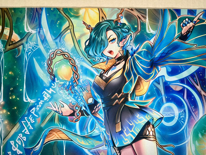 Yugioh Elfnote Tinia Play Mat  - đánh giá và giá Door Mat Blank