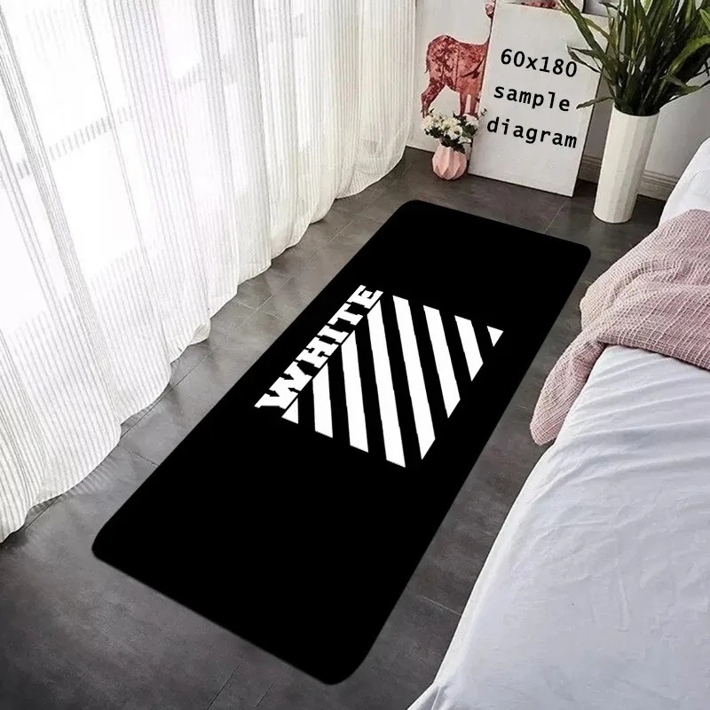 Door Mat Interior Bedside Foot - đánh giá và giá Puzzle Blank White