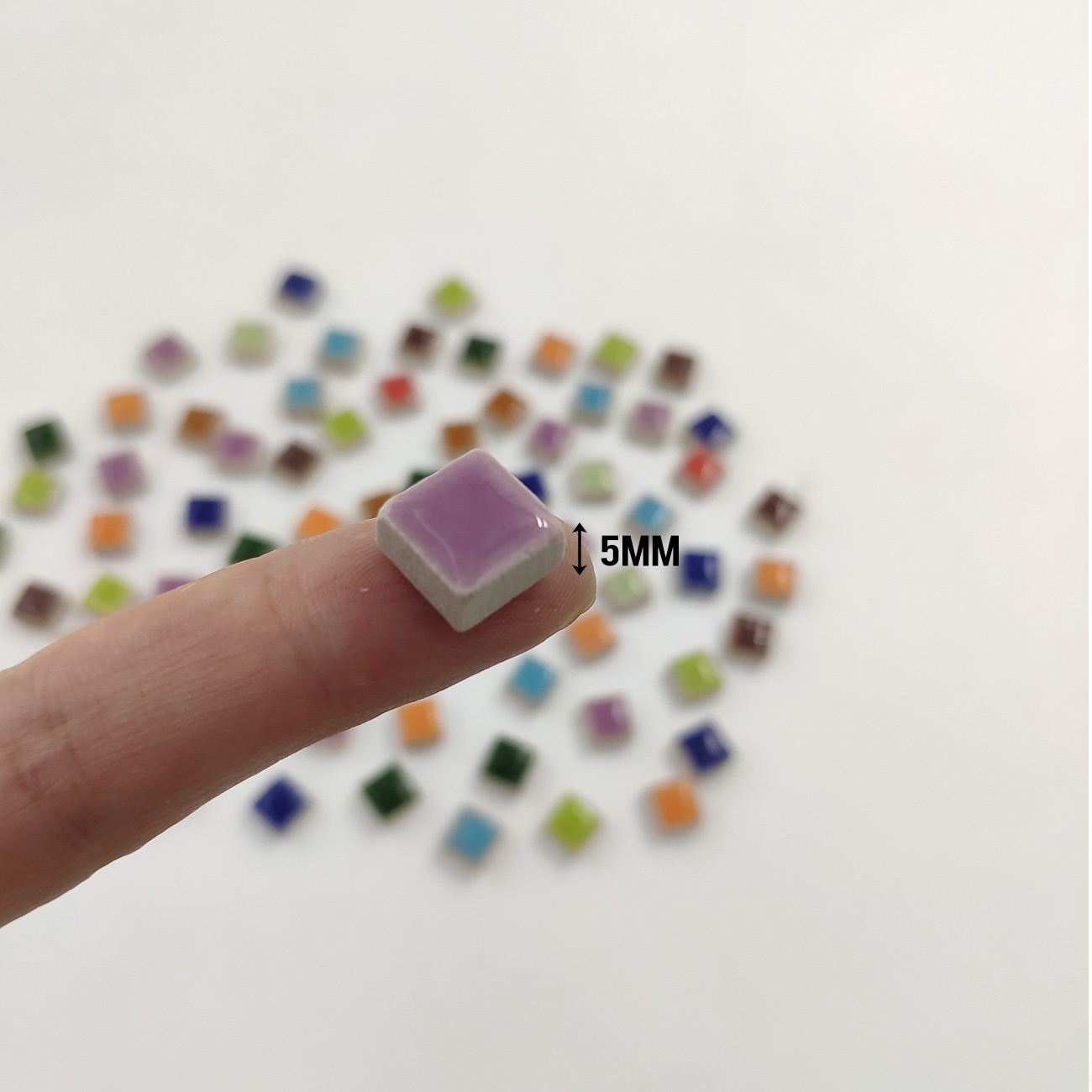 100g DIY Ceramic Mosaic Tiles  - đánh giá và giá Ceramic Tile Blank