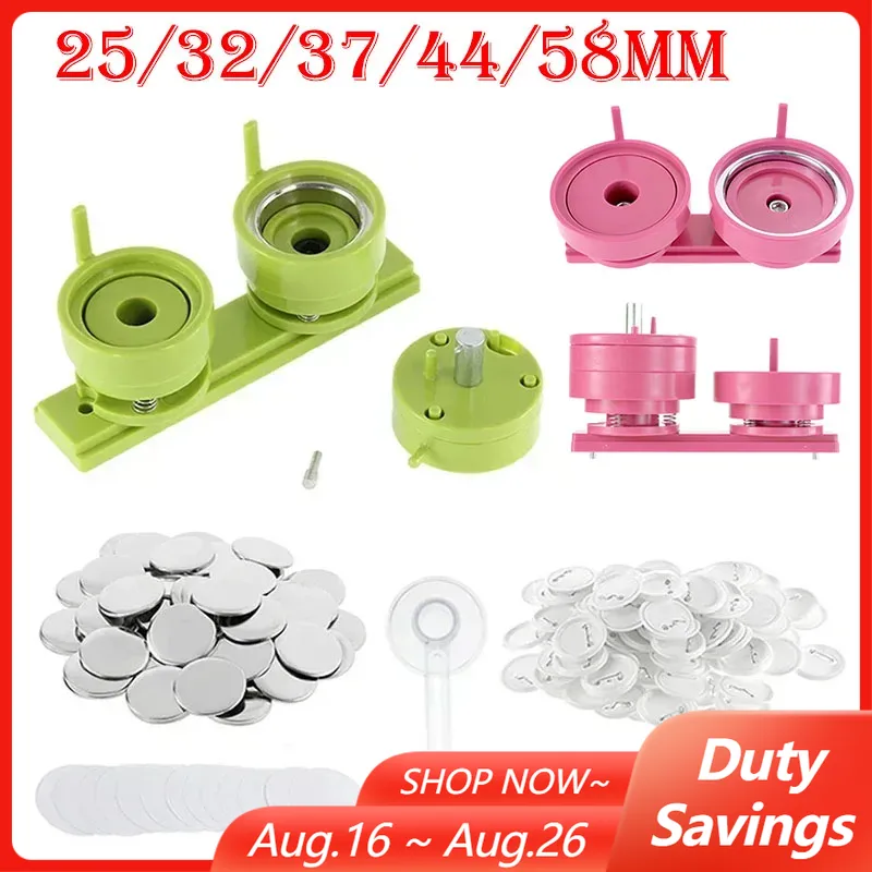 100Sets 25/32/37/44/58mm Badge - đánh giá và giá Button Badge Blank